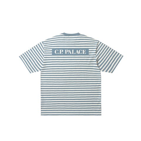 Palace PALACE C.P. COMPANY JERSEY PRINTED T-SHIRT BLUE - Colorway