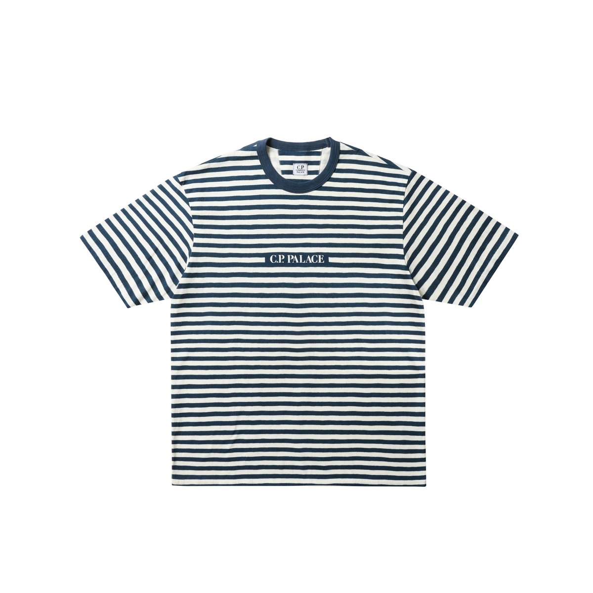 PALACE C.P. COMPANY JERSEY PRINTED T-SHIRT NAVY - PalaceCommunity