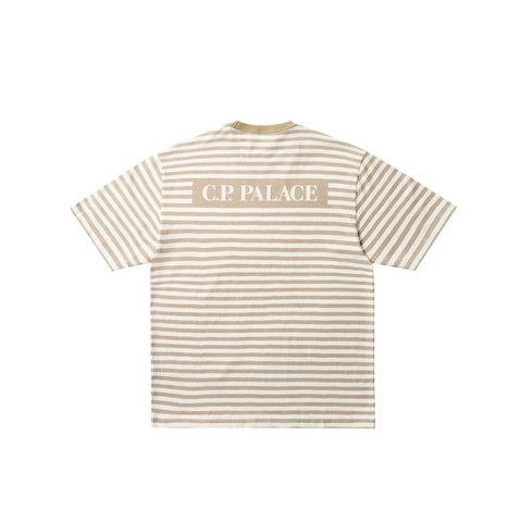 Palace PALACE C.P. COMPANY JERSEY PRINTED T-SHIRT STONE - Colorway