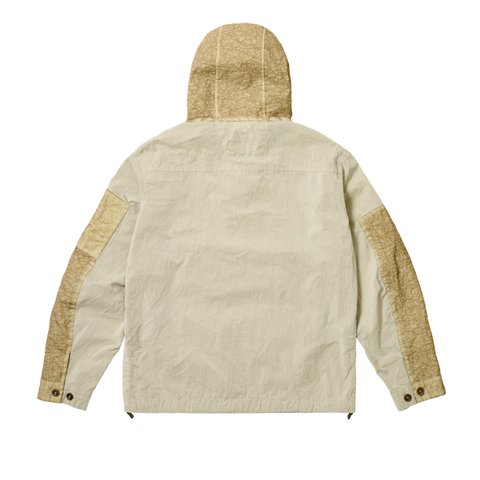 Palace PALACE C.P. COMPANY 50 FILI HEAVY MIXED HOODED JACKET STONE - Colorway
