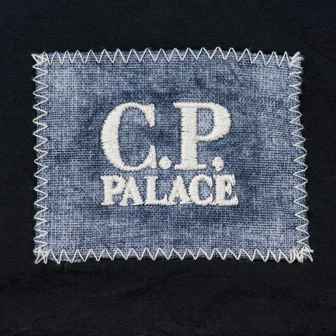 Palace PALACE C.P. COMPANY PLAIN PAPER TOUCH SHOULDER BAG NAVY - Colorway