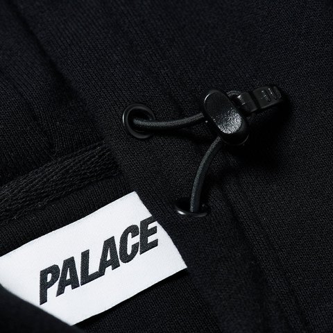 Palace TACTICAL ZIP HOOD BLACK - Colorway
