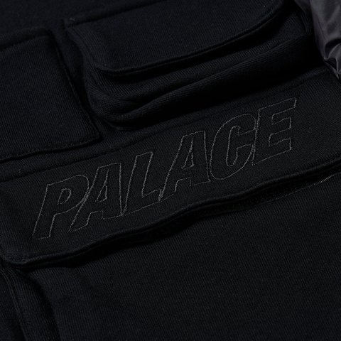 Palace TACTICAL ZIP HOOD BLACK - Colorway