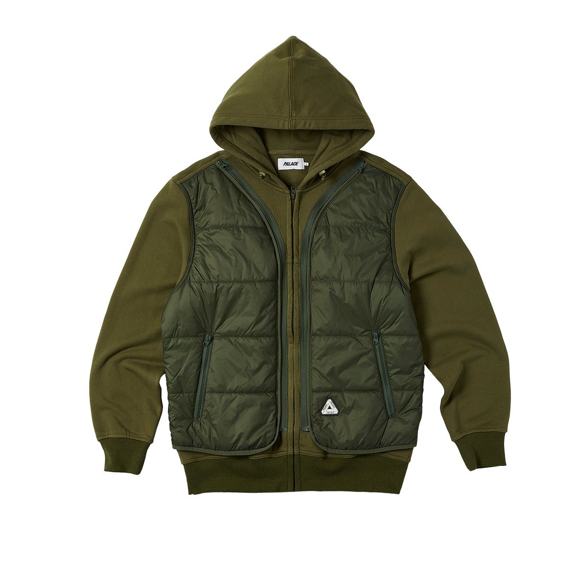 Palace TACTICAL ZIP HOOD THE DEEP GREEN (Spring 2023) - $208.00