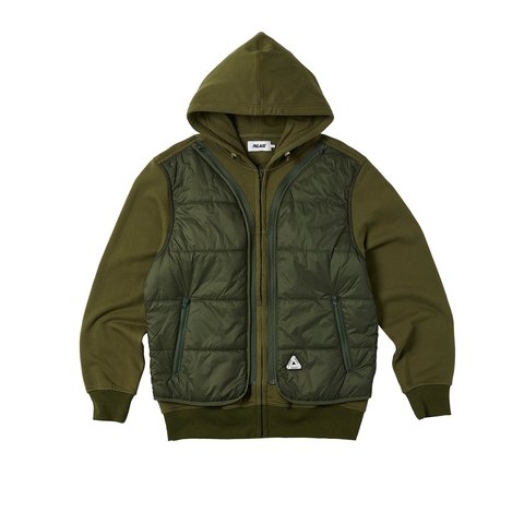 TACTICAL ZIP HOOD THE DEEP GREEN
