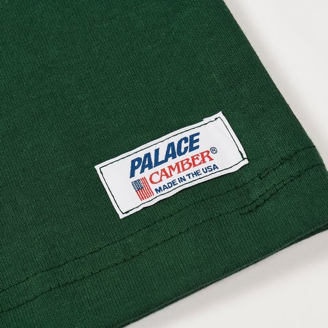Palace PALACE CAMBER T-SHIRT DARK GREEN - Colorway