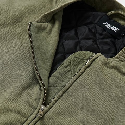 Palace WASH OUT BOMBER JACKET THE DEEP GREEN - Colorway