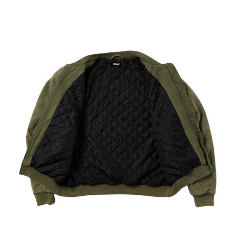 Palace WASH OUT BOMBER JACKET THE DEEP GREEN - Colorway