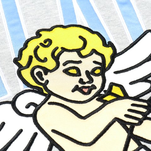 Palace TEMPTATION HOOD GREY MARL - Colorway