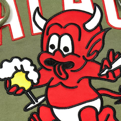 Palace TEMPTATION HOOD THE DEEP GREEN - Colorway