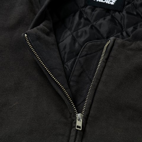 Palace WASH OUT BOMBER JACKET BLACK - Colorway