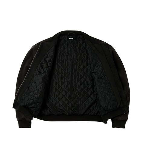 Palace WASH OUT BOMBER JACKET BLACK - Colorway