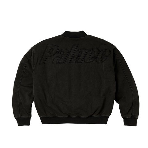 Palace WASH OUT BOMBER JACKET BLACK - Colorway