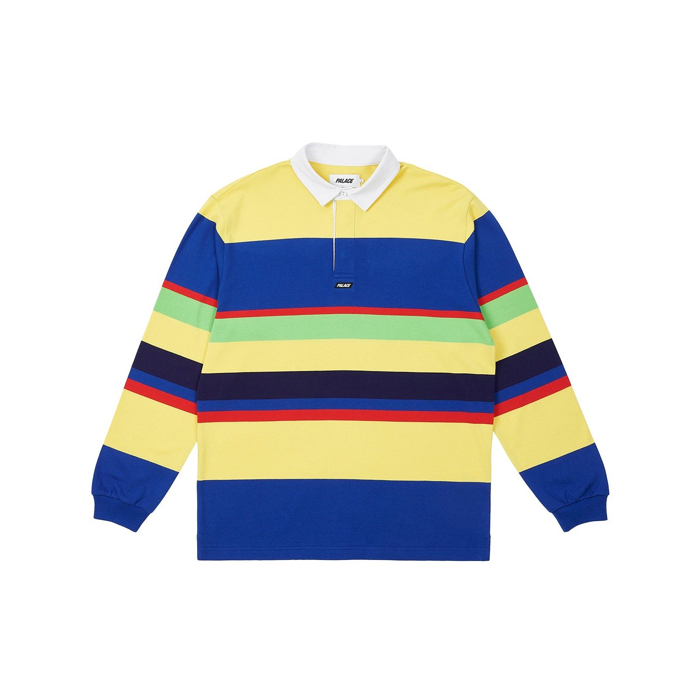 BIG STRIPE RUGBY TOP YELLOW