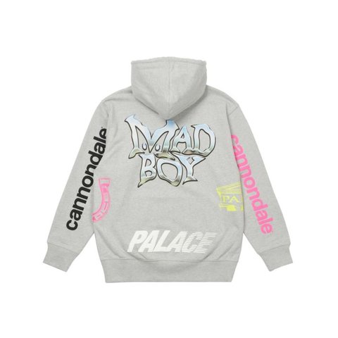 Palace PALACE CANNONDALE HOODIE GREY MARL
