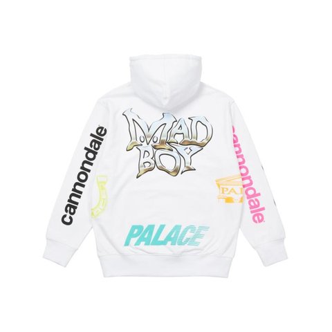 Palace PALACE CANNONDALE HOODIE WHITE