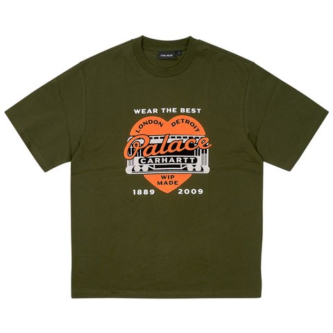 PALACE CARHARTT WIP HEART T-SHIRT PLANT