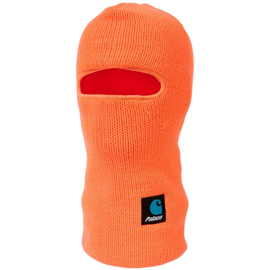 PALACE CARHARTT WIP STORM MASK SAFETY ORANGE