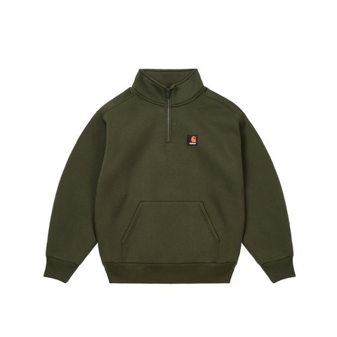PALACE CARHARTT WIP CARLUX 1/2 ZIP SWEATSHIRT PLANT
