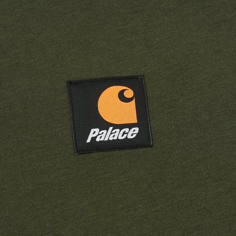 PALACE CARHARTT WIP CARLUX 1/2 ZIP SWEATSHIRT PLANT