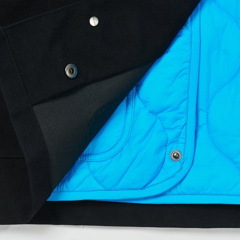 PALACE CARHARTT WIP CHORE COAT BLACK