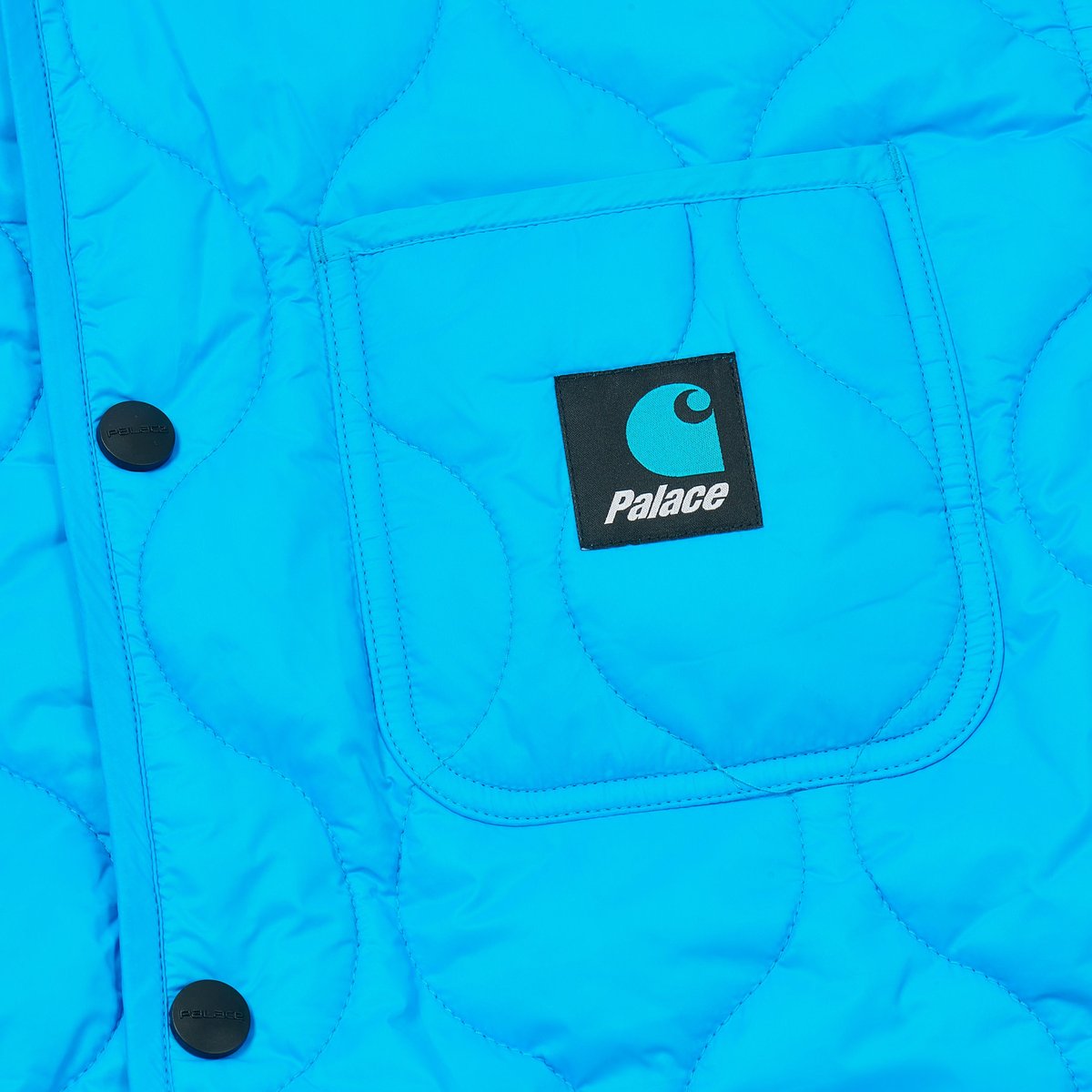 PALACE CARHARTT WIP CHORE COAT BLACK - Palace
