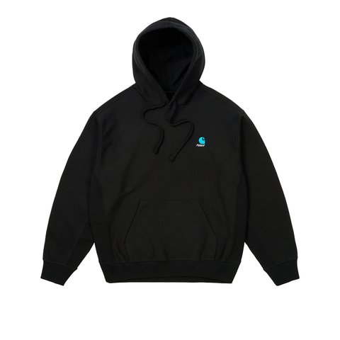PALACE CARHARTT WIP HOOD BLACK