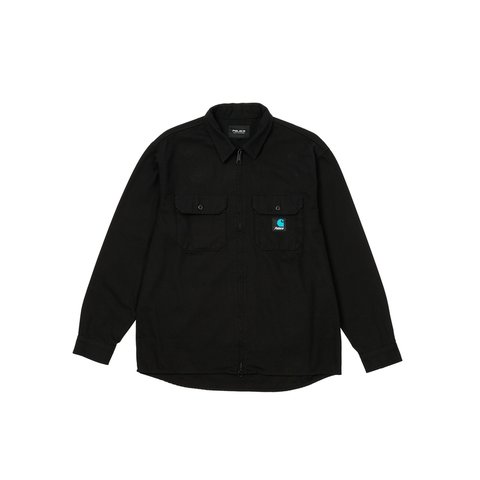 PALACE CARHARTT WIP MILFORD SHIRT BLACK