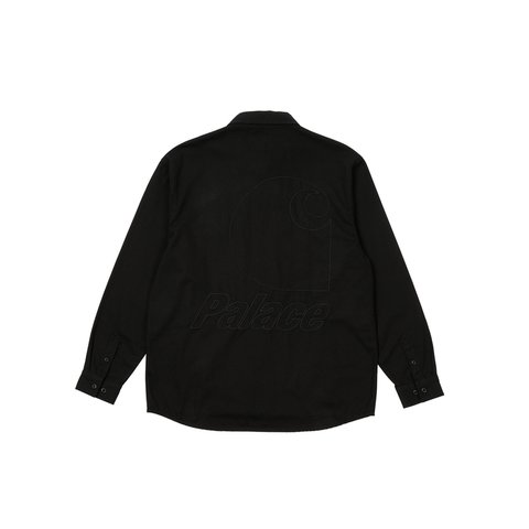 PALACE CARHARTT WIP MILFORD SHIRT BLACK