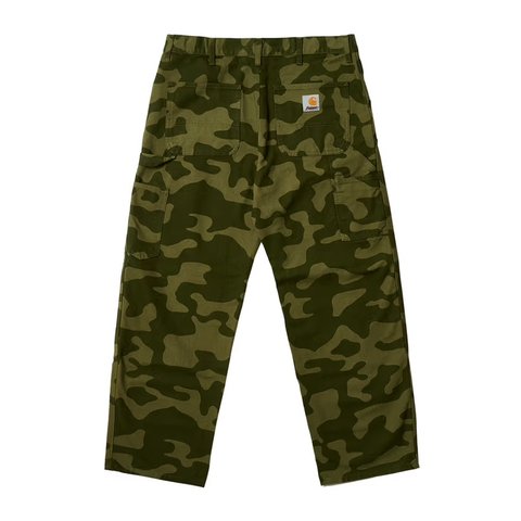 Palace PALACE CARHARTT WIP DOUBLE KNEE PANT DOLLAR GREEN - Colorway