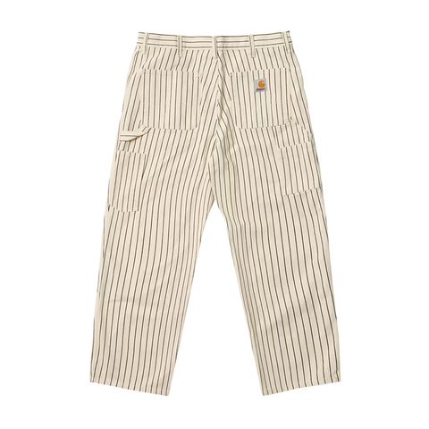 Palace PALACE CARHARTT WIP DOUBLE KNEE PANT HICKORY WAX / BLACK - Colorway