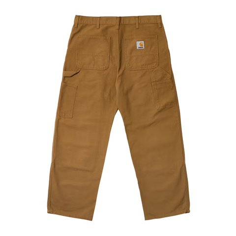 Palace PALACE CARHARTT WIP DOUBLE KNEE PANT HAMILTON BROWN - Colorway