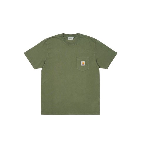 Palace PALACE CARHARTT WIP S/S POCKET T-SHIRT DOLLAR GREEN - Colorway