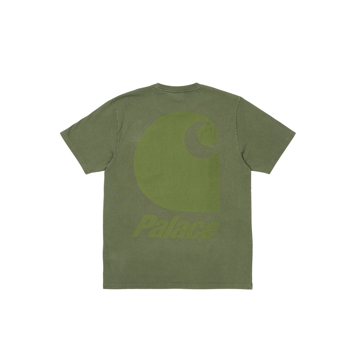 PALACE CARHARTT WIP S/S POCKET T-SHIRT DOLLAR GREEN