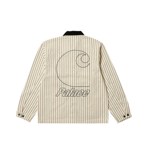 Palace PALACE CARHARTT WIP MICHIGAN COAT HICKORY WAX / BLACK - Colorway
