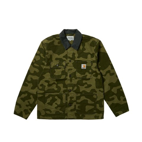 Palace PALACE CARHARTT WIP MICHIGAN COAT DOLLAR GREEN CAMO - €250.00