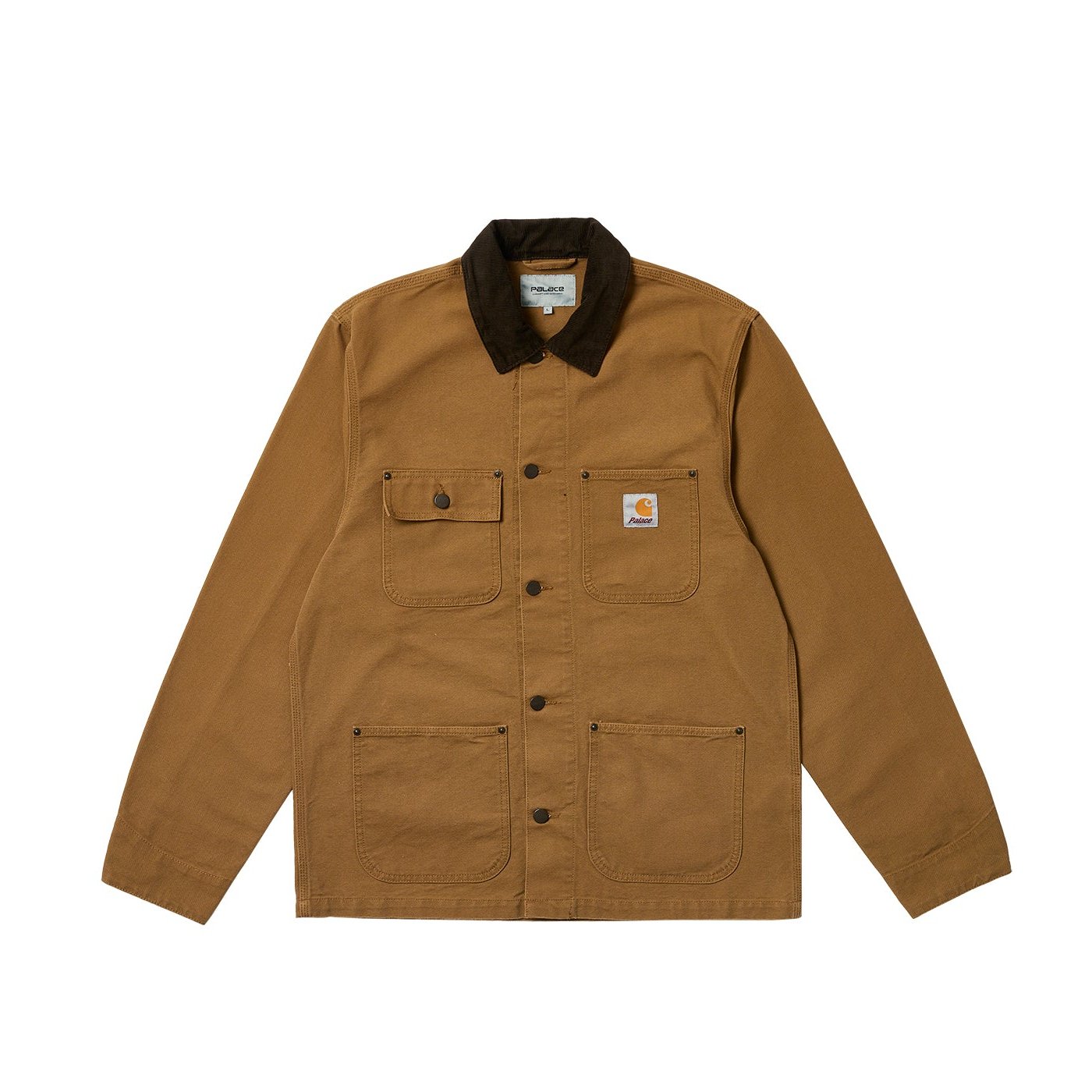 PALACE CARHARTT WIP MICHIGAN COAT HAMILTON BROWN TOBACCO