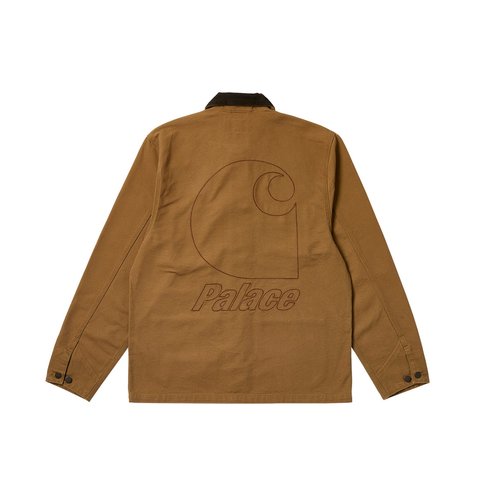 Palace PALACE CARHARTT WIP MICHIGAN COAT HAMILTON BROWN TOBACCO - Colorway