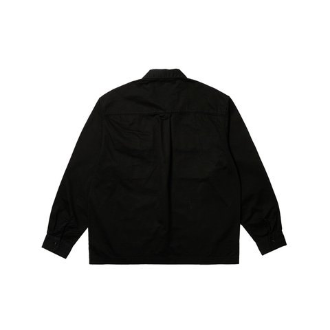 Palace PALACE CARHARTT WIP LONGSLEEVE MASTER SHIRT WASHED BLACK - Colorway