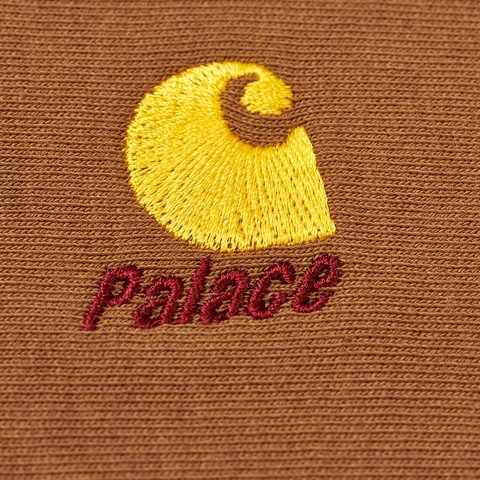 Palace PALACE CARHARTT WIP HOOD HAMILTON BROWN TOBACCO - Colorway