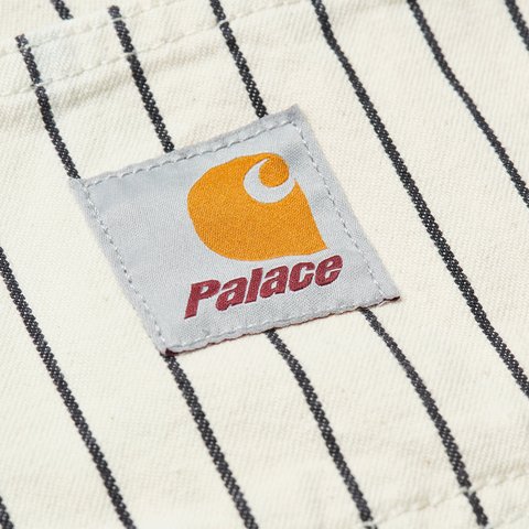 Palace PALACE CARHARTT WIP DOUBLE KNEE PANT HICKORY WAX / BLACK - Colorway