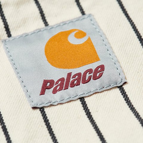 Palace PALACE CARHARTT WIP MICHIGAN COAT HICKORY WAX / BLACK - Colorway