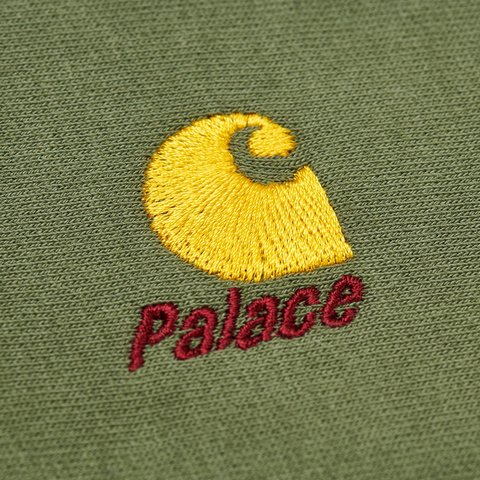 Palace PALACE CARHARTT WIP HOOD DOLLAR GREEN - Colorway