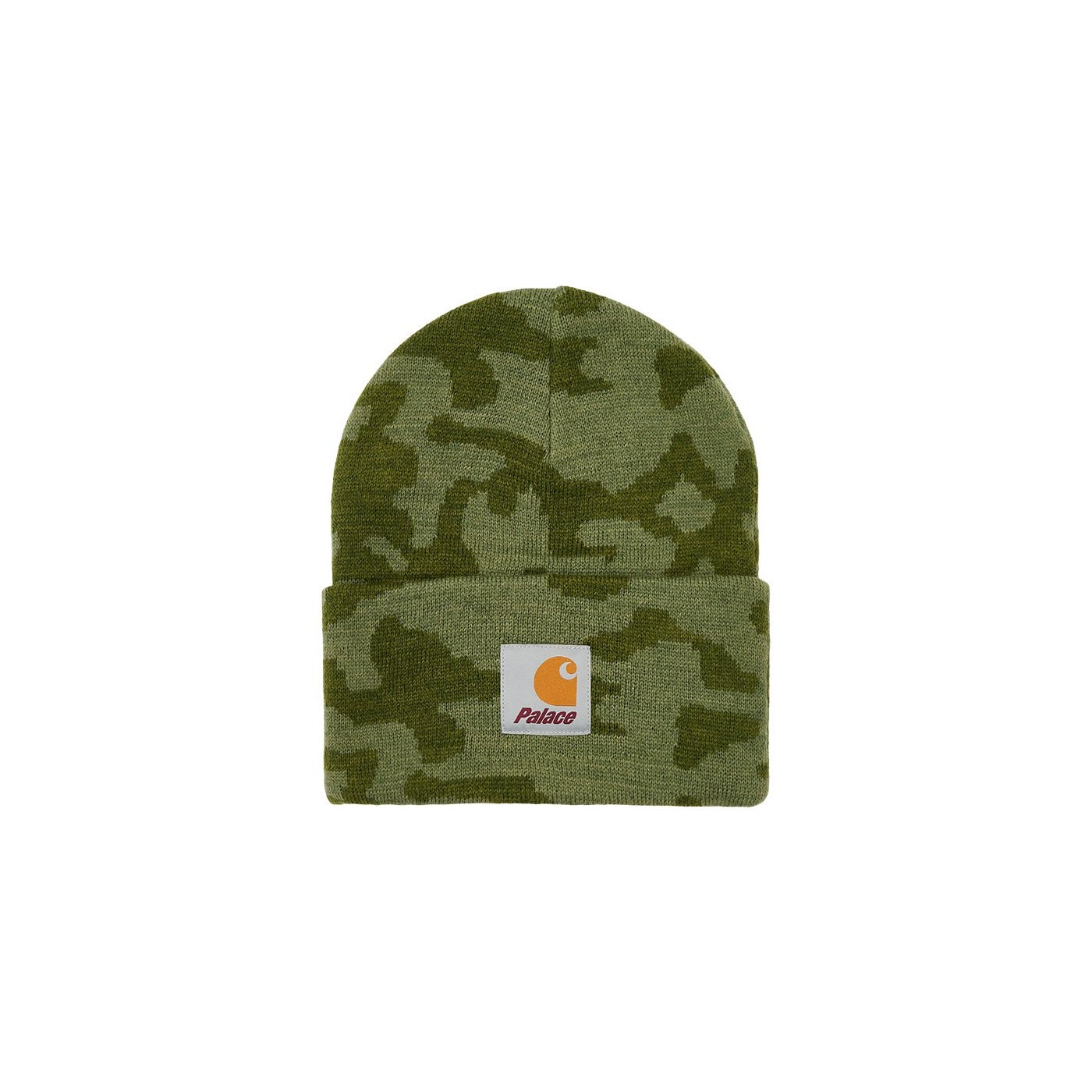 PALACE CARHARTT WIP WATCH HAT DOLLAR GREEN CAMO
