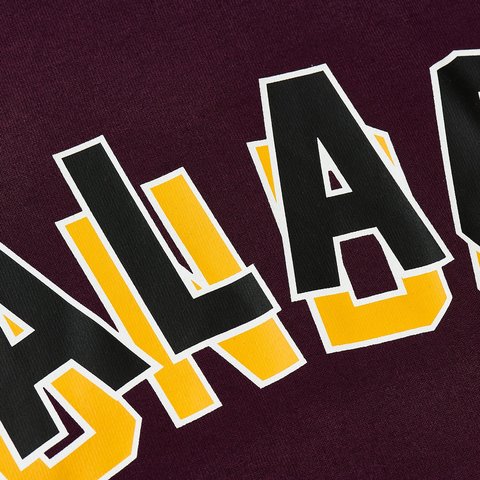 LONDON STACK T-SHIRT RED WINE