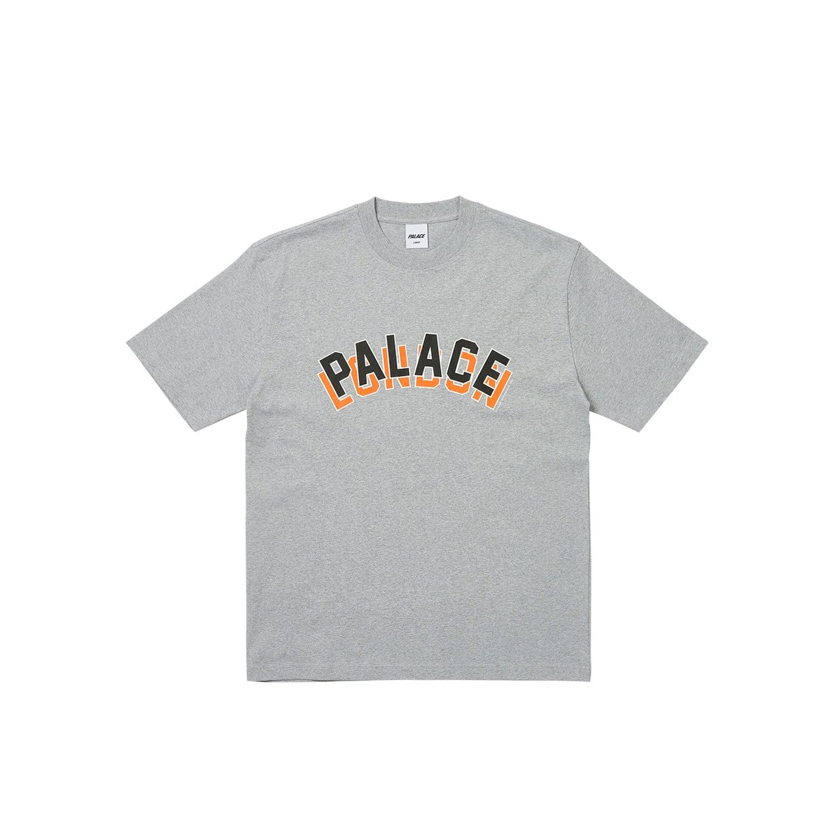 LONDON STACK T-SHIRT GREY MARL