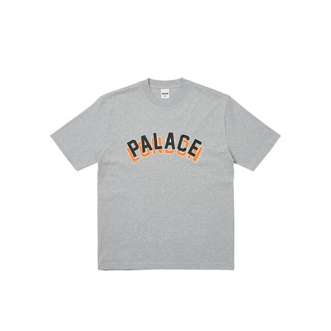 LONDON STACK T-SHIRT GREY MARL