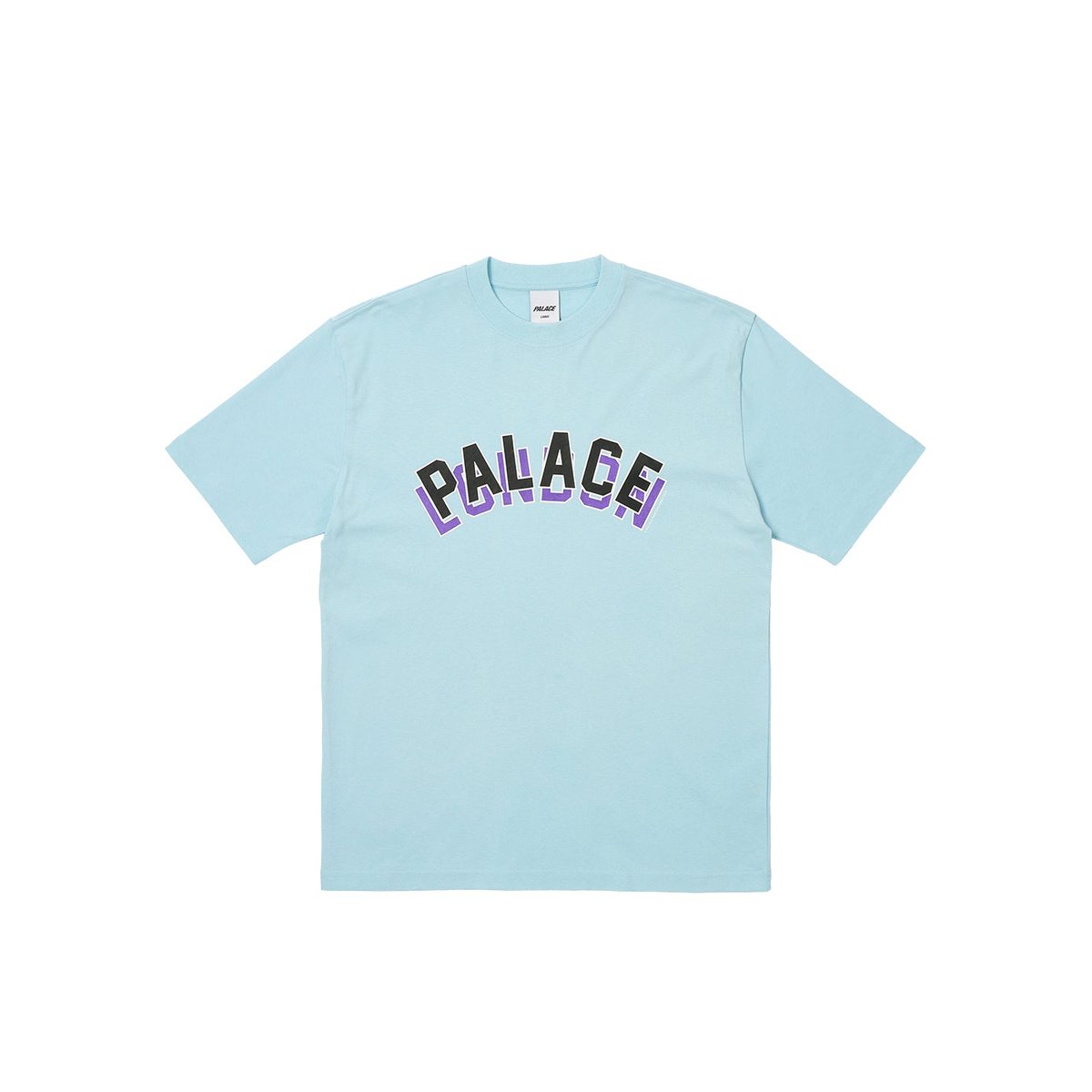 LONDON STACK T-SHIRT CRYSTALISED BLUE