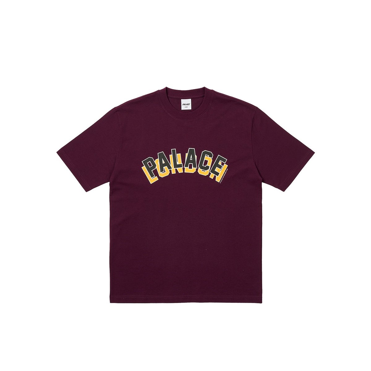 LONDON STACK T-SHIRT RED WINE