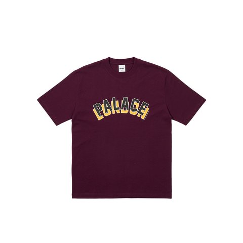LONDON STACK T-SHIRT RED WINE